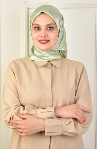 BURDEN İPEK - Platin Damla Eşarp Dsn-2 Buz Yeşili BURDEN İPEK - Platin Damla Eşarp Dsn-2 Buz Yeşili