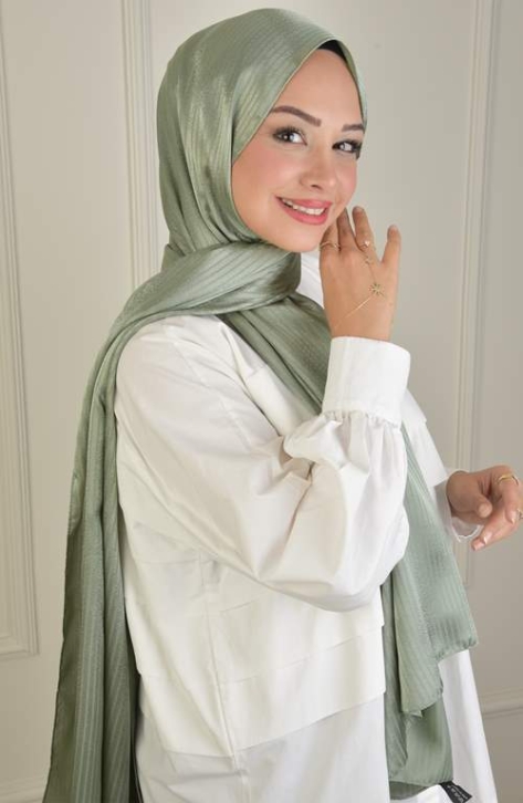 BURDEN İPEK - Platinum Patterned Shawl D-5 Shade BURDEN İPEK - Platinum Patterned Shawl D-5 Shade