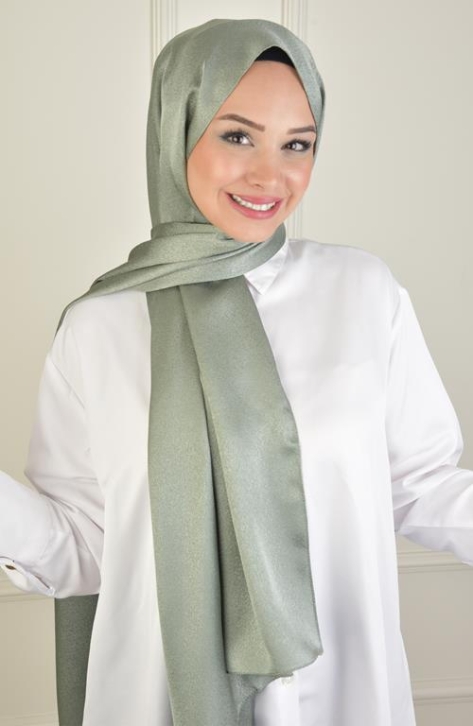 BURDEN İPEK - Platinum Plain Shawl Shade