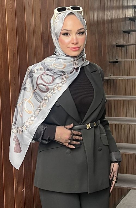 BURDEN İPEK - Premium İthal Püskül Desenli Şal Gri