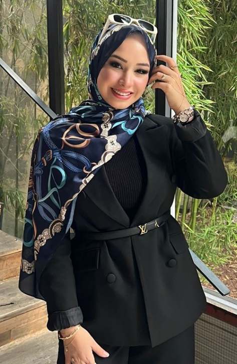 BURDEN İPEK - Premium İthal Püskül Desenli Şal Lacivert