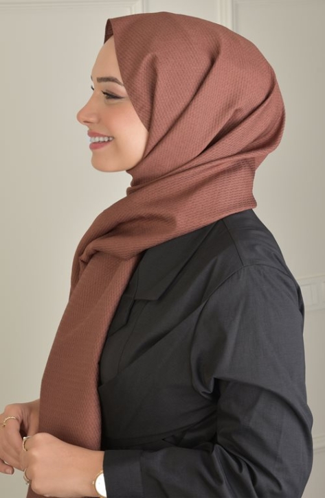 BURDEN İPEK - Royal Cashmere Winter Shawl Red Brown BURDEN İPEK - Royal Cashmere Winter Shawl Red Brown