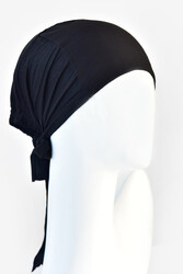 BURDEN İPEK - Seamless Combed Underscarf Black