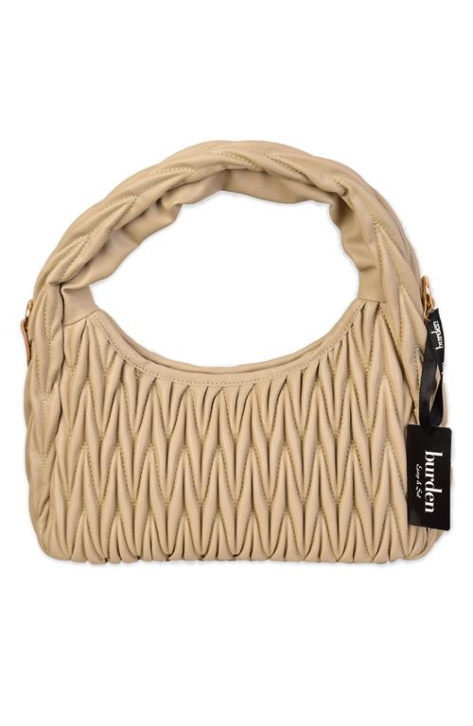 BURDEN İPEK - Sırma Hand & Shoulder Bag Mink