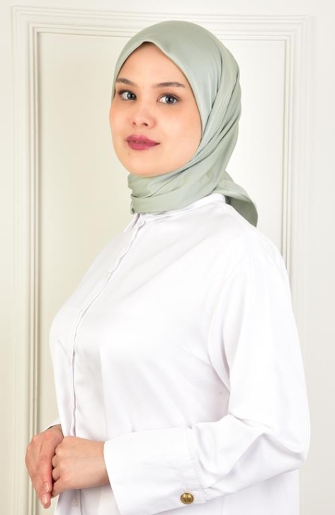 BURDEN İPEK - Soft Rayon Düz Eşarp Açık Çağla