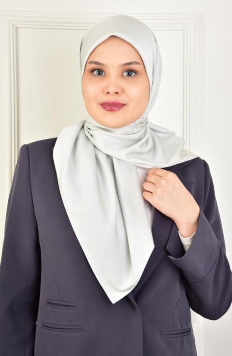 BURDEN İPEK - Soft Rayon Düz Eşarp Koyu Sis BURDEN İPEK - Soft Rayon Düz Eşarp Koyu Sis