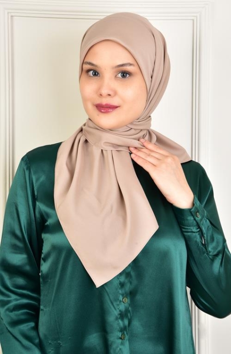 BURDEN İPEK - Soft Rayon Düz Eşarp Sütlü Kahve BURDEN İPEK - Soft Rayon Düz Eşarp Sütlü Kahve