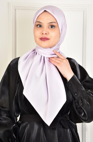 BURDEN İPEK - Soft Rayon Düz Eşarp Lila