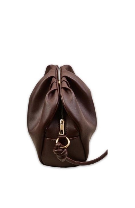 BURDEN İPEK - Stella Crossbody Bag Brown