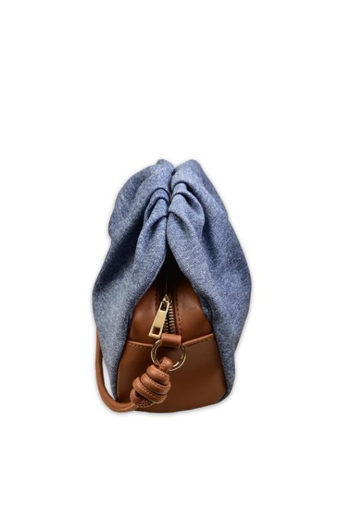 BURDEN İPEK - Stella Denim Crossbody Bag Blue BURDEN İPEK - Stella Denim Crossbody Bag Blue