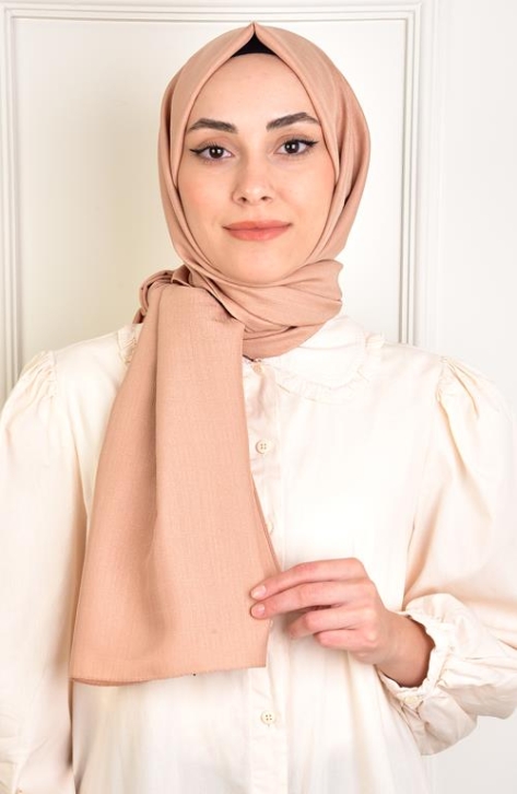 BURDEN İPEK - Vanessa Shawl BISCUIT BEIGE 2229 BURDEN İPEK - Vanessa Shawl BISCUIT BEIGE 2229