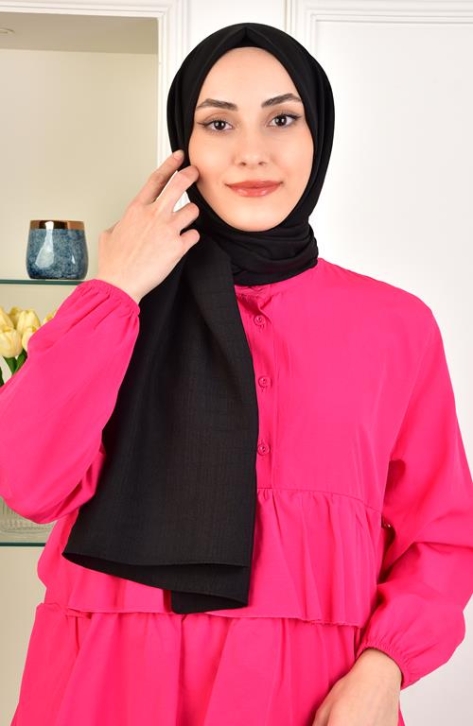 BURDEN İPEK - Vanessa Shawl Black BURDEN İPEK - Vanessa Shawl Black