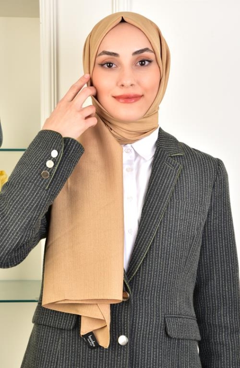 BURDEN İPEK - Vanessa Shawl Caramel BURDEN İPEK - Vanessa Shawl Caramel