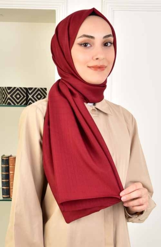 BURDEN İPEK - Vanessa Shawl Claret Red BURDEN İPEK - Vanessa Shawl Claret Red