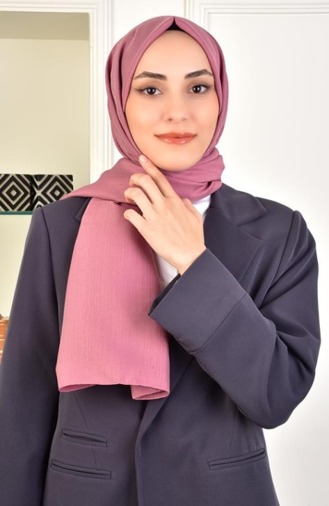 BURDEN İPEK - Vanessa Shawl Dried rose BURDEN İPEK - Vanessa Shawl Dried rose